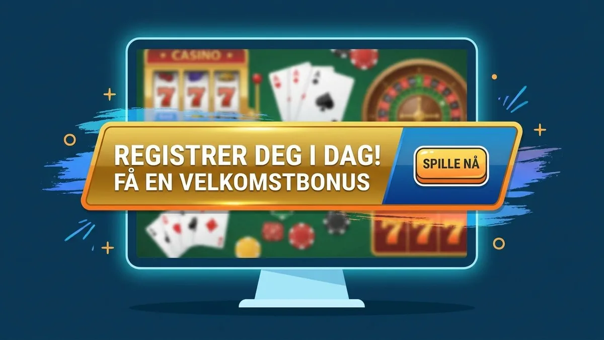 Registrer deg med bonus